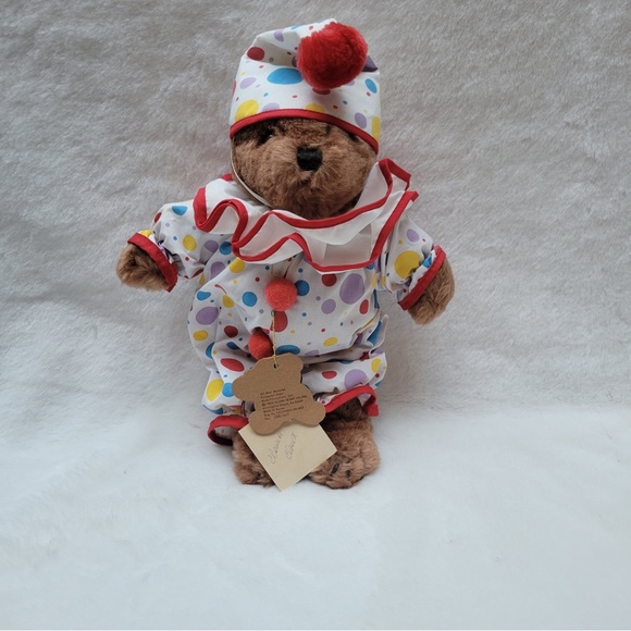 Vintage 1983 Collectable Aldon Heart Bear New with Tags. - Picture 4 of 9